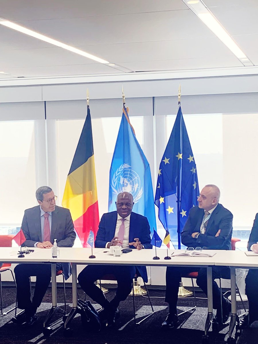 Ambassador Hilale highlighted the importance of strengthening coherence and synergies between New York and Geneva on the social dimension of sustainable development. #socialdev #decentwork #SDGs