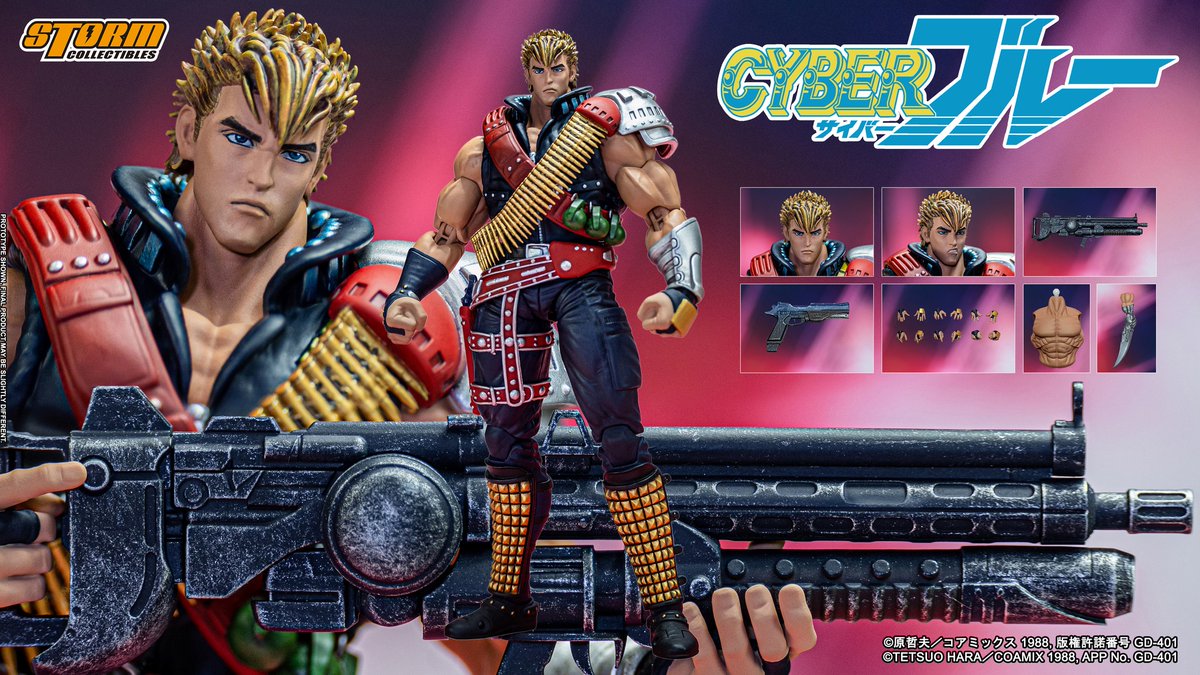 GokinMr's tweet photo. [Info e Preordini] Storm Collectibles : Blue “Cyber Blue” Action Figure https://t.co/jJexa9eKhG #ＣＹＢＥＲブルー #TetsuoHara #ActionFigure #actionfigures #manga #CyberBlue https://t.co/htaj4eq3jV