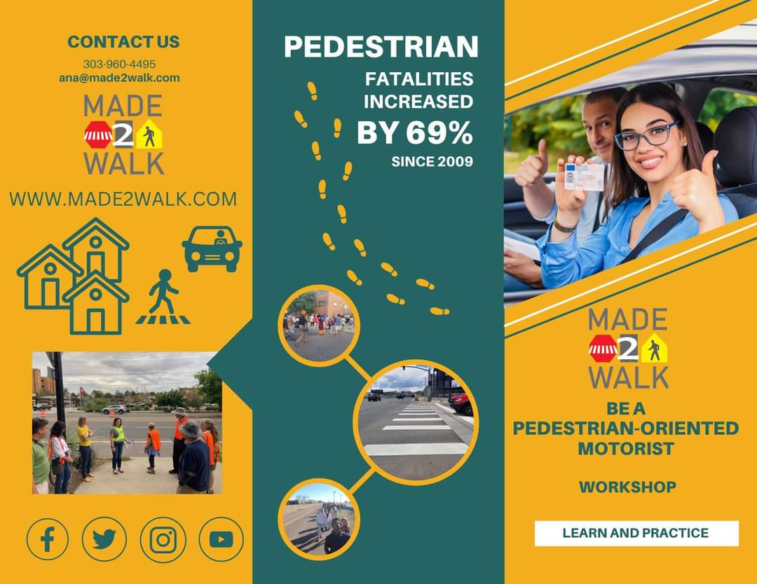 Made2Walk's tweet photo. All motorists could use a refresher on how to be more pedestrian-oriented in traffic! Contact us for more details!
#made2walk #made2move #PedestrianSafety #motorists #TrafficSafety #YouthDriver #NewDriver #DrivingSchool #walking #Drivers #DistractedDriver #crosswalk https://t.co/bUWCO6sisx