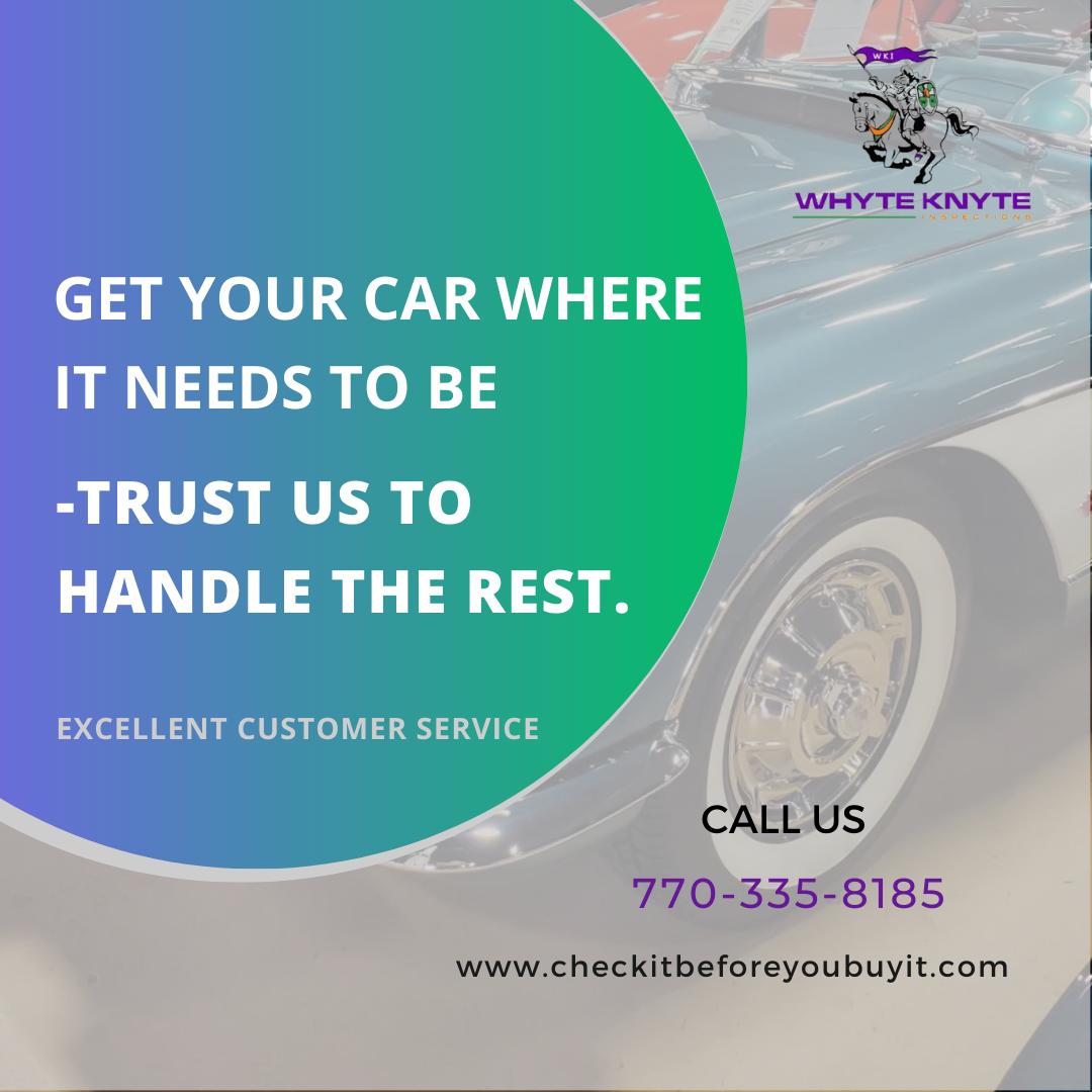 Rev up your confidence 🏎️💨 Let us steer your pre-purchase inspection to victory lane 🏁

Trust in our expertise, and we'll handle the rest with ease! 🌟🔧

🌐 whyteknyteinspections.com

#checkitbeforeyoubuyit #whyteknyte #ppi #usedcarinspection #automotiveconsultation