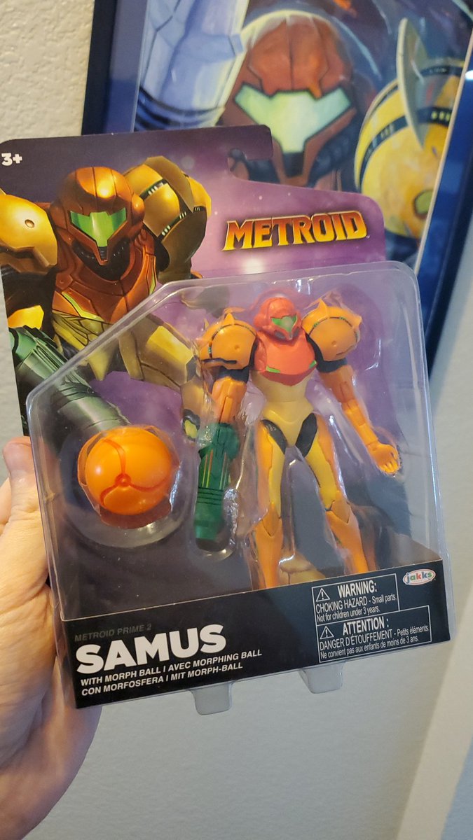 Shoutout to @MetroidFREAK21 for shipping this out to me! #metroid #samus #jakkspacific