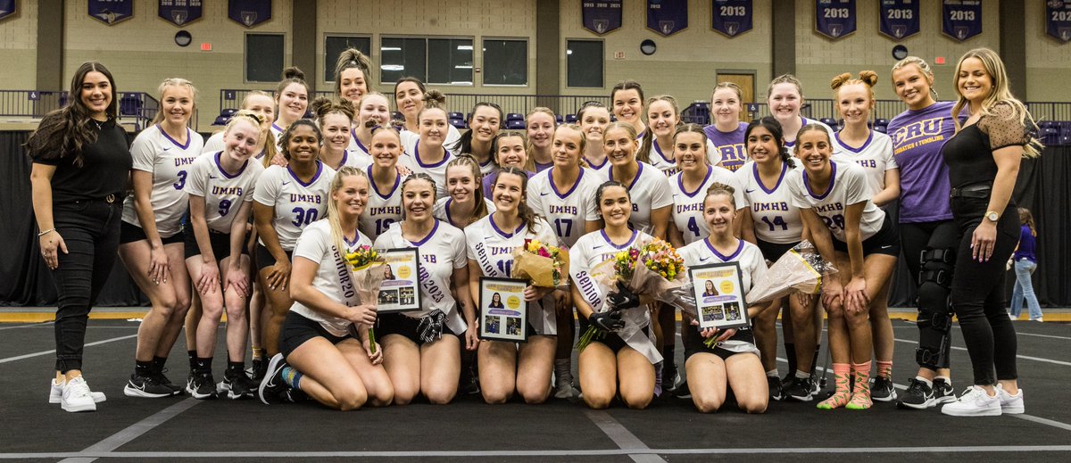 CruAcroTumb's tweet photo. had the best day Saturday celebrating our SENIORS 💜

#gocru #crusadersforever https://t.co/PBmLzS41tM
