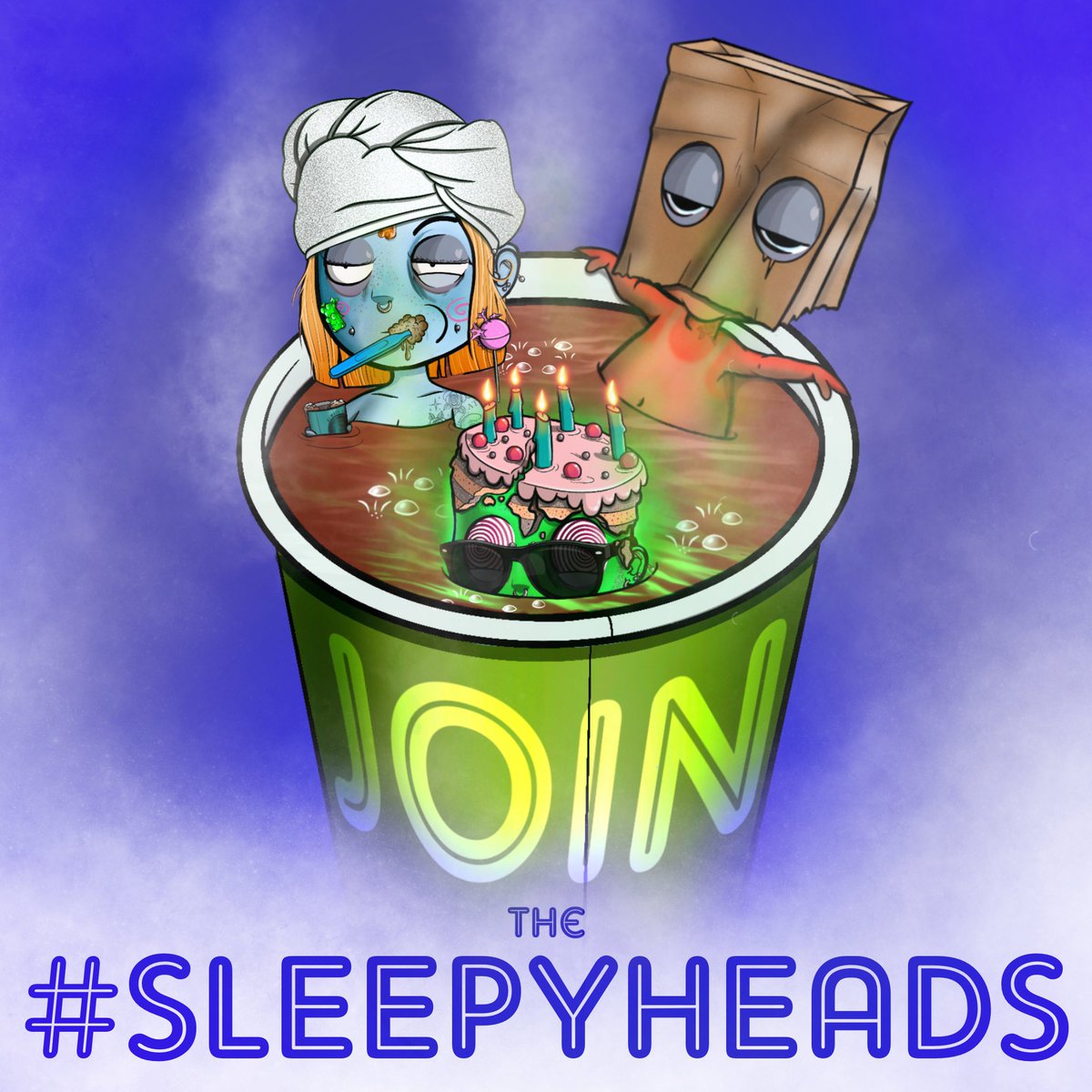 This is what <0.02 eth gets you with <a href="/alwaystirednfts/">Always Tired</a> 

Amazing art 🎨
Weekly community games 🕹
Passive earning 🤑 $Snooze
Weekly shop/vending machine updates and raffles 🎉
Access to magically.gg
Alpha discord channel 

Come join us 

#SleepyHeads #TiredAF
