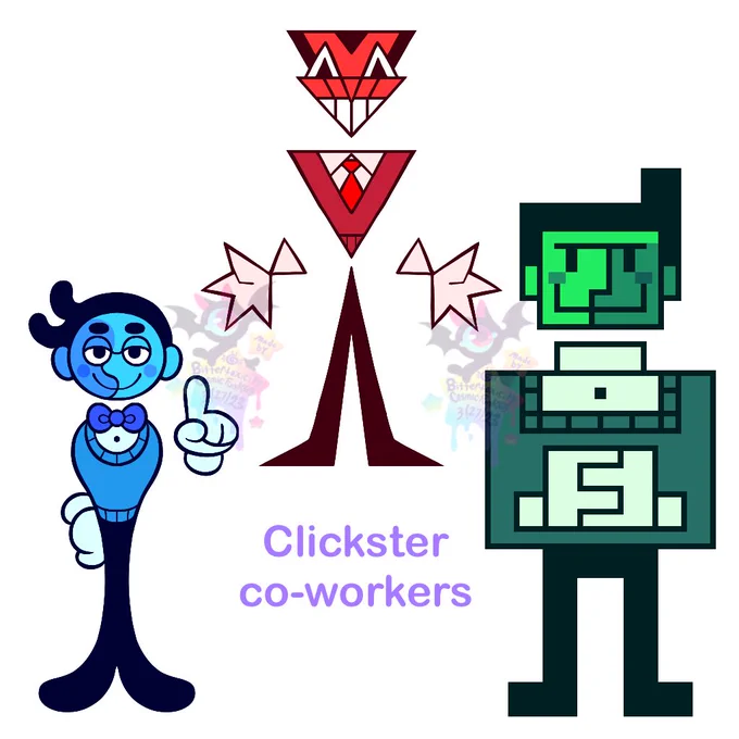 A little internet office helper that wants 2 be the best just like his co-workers but can't because he gets shit 4 working differently &amp; out of wack his shape is compare 2 the other officer helpers. 
