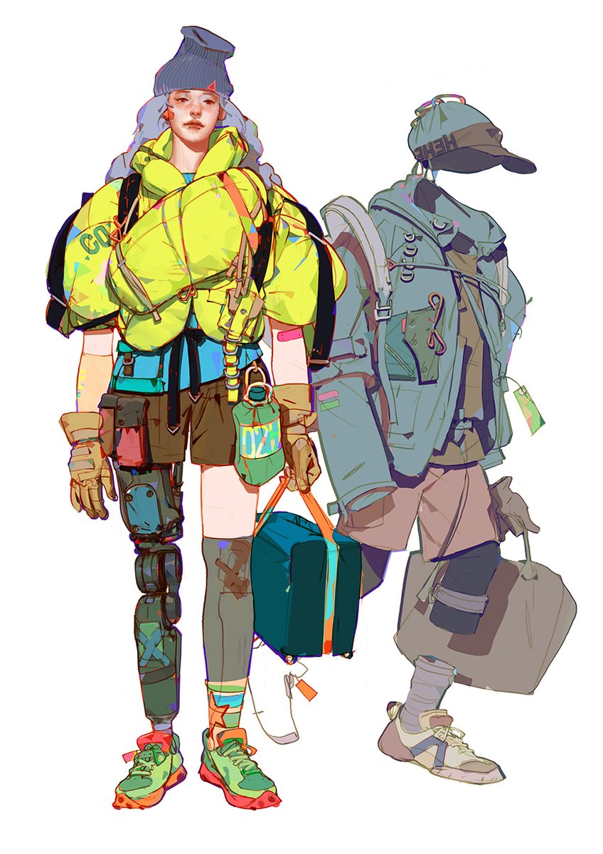 min_yum's tweet image. hiking jackets🧥