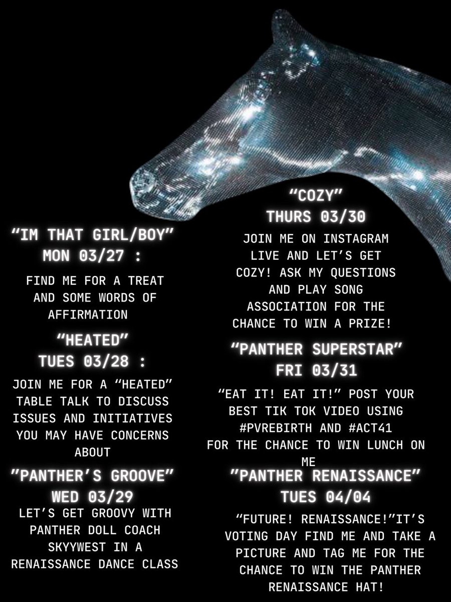 shortahhsha3's tweet image. Welcome to Act 41 of theRenaissance! My name is Corian Boyd. As a 1st generation college student who has made it my obligation to be an advocate  for everyone who feels under represented and unseen! The REBIRTH is here prepare for evolution panthers #PVREBIRTH #ACT41 #Pvelections