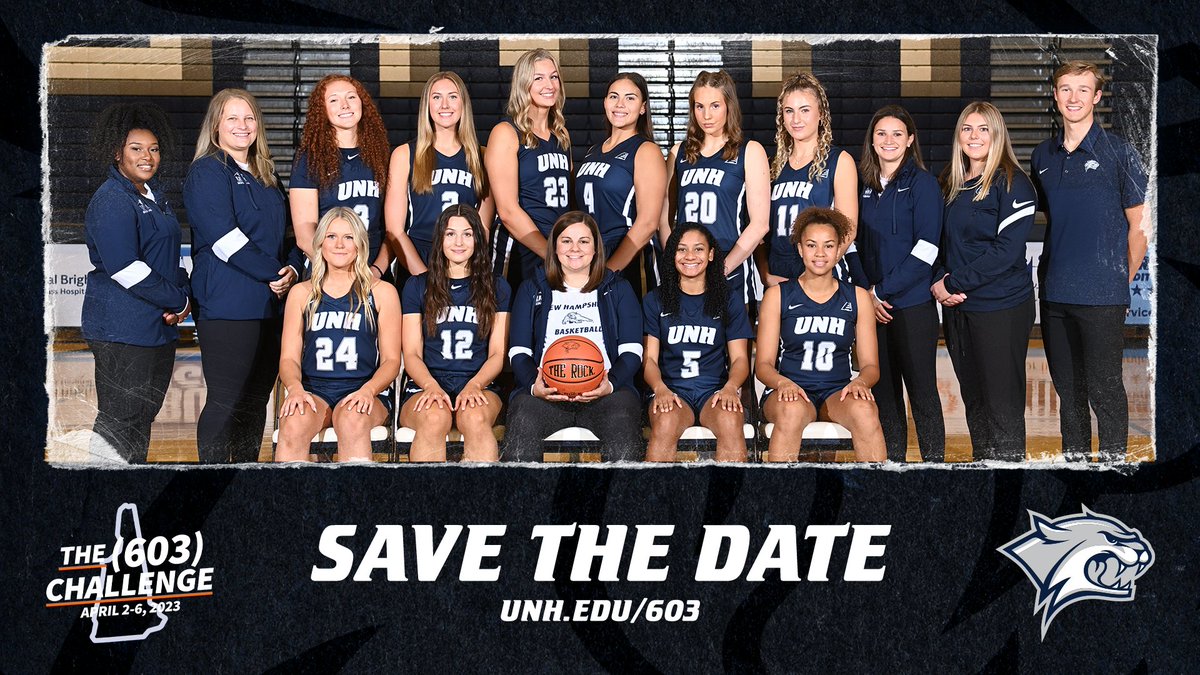 The 603 Challenge is right around the corner! Save the date to donate to our program and student athletes! 

#unh603 #WildcatWay #BeTheRoar