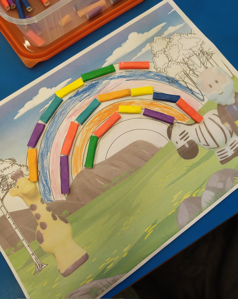 PlacesProject's tweet photo. #WiggleWorship time again in reception @StBedeCEPrimary We finished Noah remembering God's rainbow promise not to wash the world with a flood again Next time God sent his Son Jesus to wash the world to offer everyone a clean start The first #Easter #FunWithGod https://t.co/hi6713M0MH