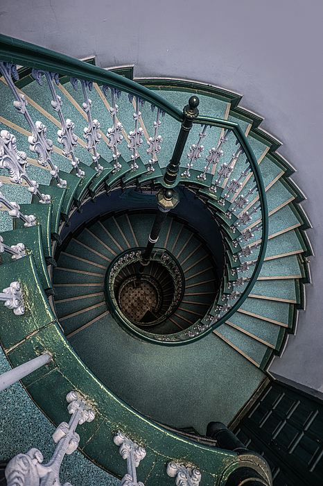 JarekBlaminsky's tweet photo. New artwork for sale! - "Blue spiral staircase" - https://t.co/9GrAFKBPPb @fineartamerica https://t.co/r3yAfsjLO7