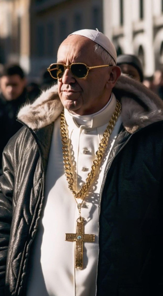 toledobuzznews's tweet photo. #ToledoBuzz - Pope Francis in Balenciaga deepfake fools millions: ‘Definitely scary’ https://t.co/6eW5XrDMeg #Toledo #ToledoOhio https://t.co/3TBzC3ICoW