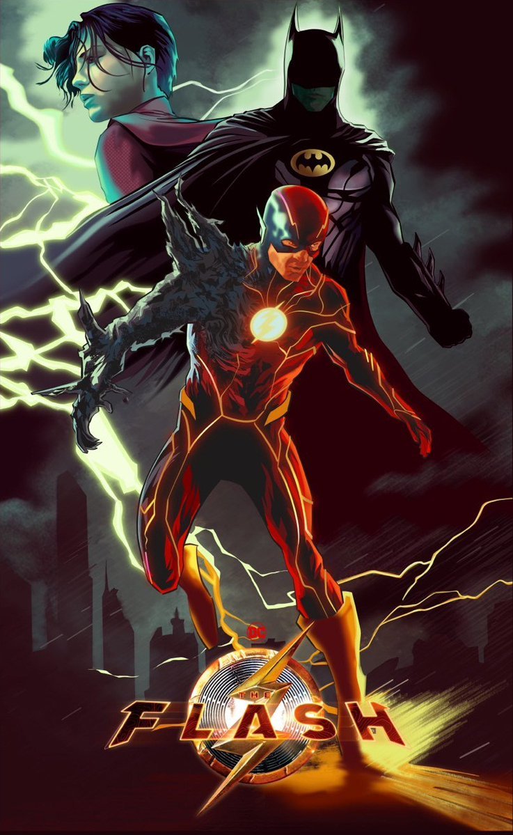 rincondedc's tweet photo. ¡Los mundos colisionan! Nuevo arte de @TheFlash por Dustin Lee Massey. #TheFlash #TheFlashMovie #TheFlashFilme #Flash #HamadaVerse https://t.co/EqKFOBOMAb