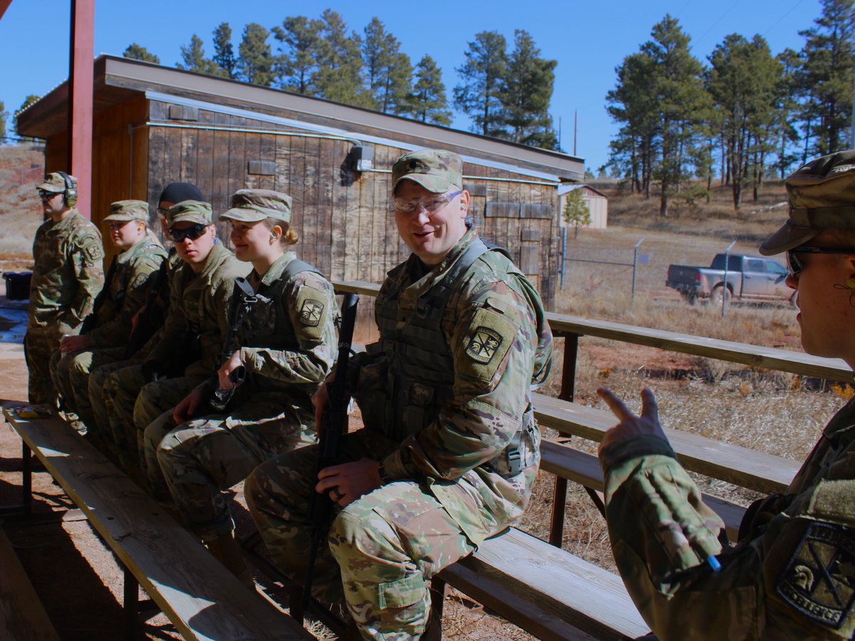MtRushmoreROTC's tweet photo. Another fantastic Combined FTX last weekend! Big thanks to @usd_rotc, @sdsuarmyrotc, and @sdarng for coming out!

#traintosucceed #3rdbrigaderotc #leaderswanted #armyrotc https://t.co/6YktXg31Mw