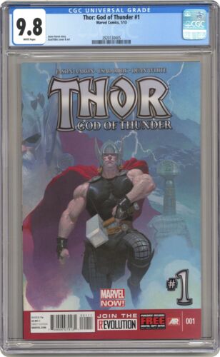Thor God of Thunder 1A Ribic CGC 9.8 2012 3920130005 https://t.co/dKyjsjpo4B eBay https://t.co/ECM4IjL1fL