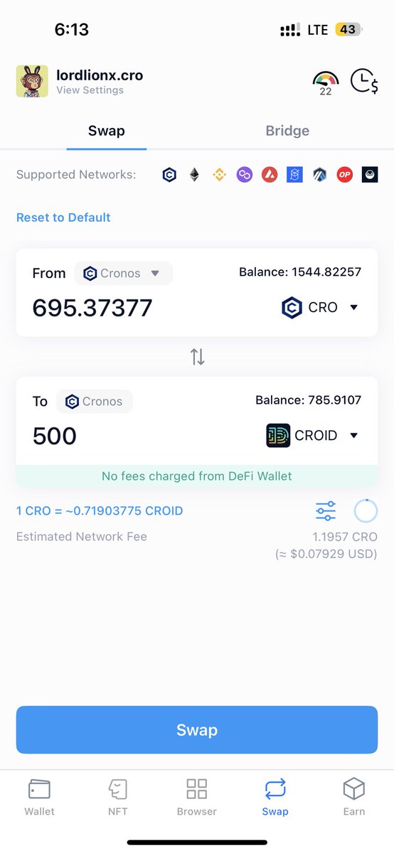 cydereyes's tweet photo. Is time to buy the dip!!!!
@cronos_identity $CROID #crofam #cro #flexyourid https://t.co/IQ96HdvLxg