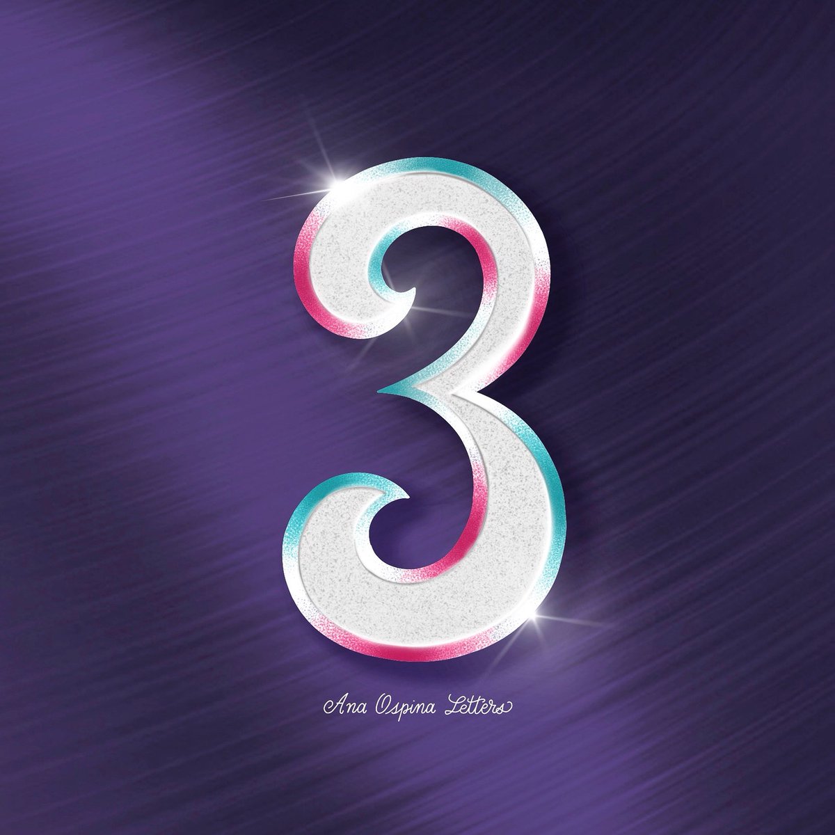 anaospinaletter's tweet photo. Empieza el conteo regresivo! 😊 Te espero para compartir contigo una gran sorpresa 🙌🏻
#lettering #calligraphy #ipadlettering #procreate #3 #number3 #digitalnumbers #letteringmedellin #letteringcolombia #anaospinaletters https://t.co/osE9nkOs94