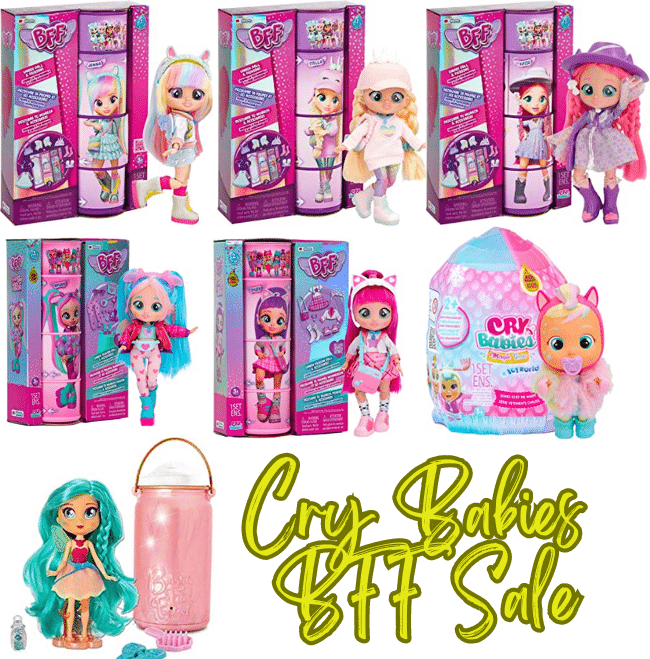 deals_finders's tweet photo. Cry Babies BFF Sale

Cry Babies BFF Sale

https://t.co/u0NrzIVwzn

#ToyDeals https://t.co/xILaiHTdN9