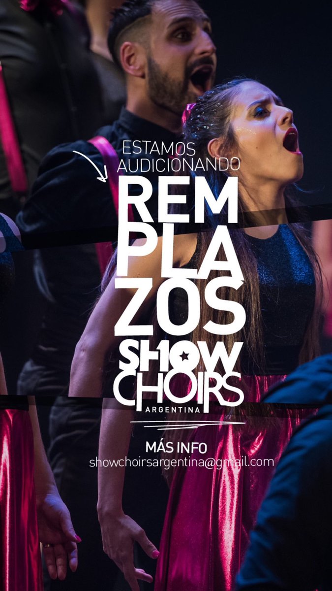 Showchoirs Argentina (@showchoirsarg) on Twitter photo 