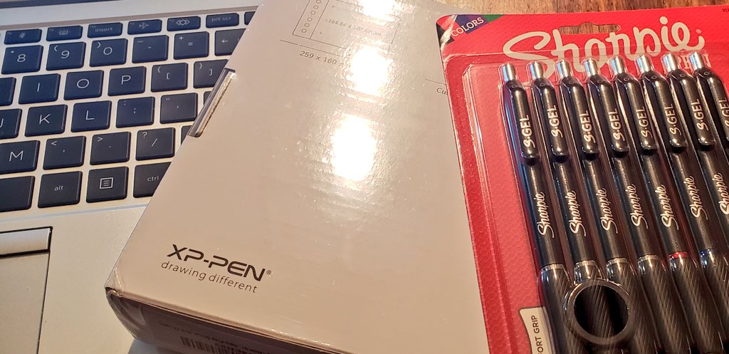 MBucci1's tweet photo. Thank you #hfxcopd for my pens...digital and regular! Can't wait to use them both! Merci #hfxcolocal! https://t.co/zCGOzzcFbV