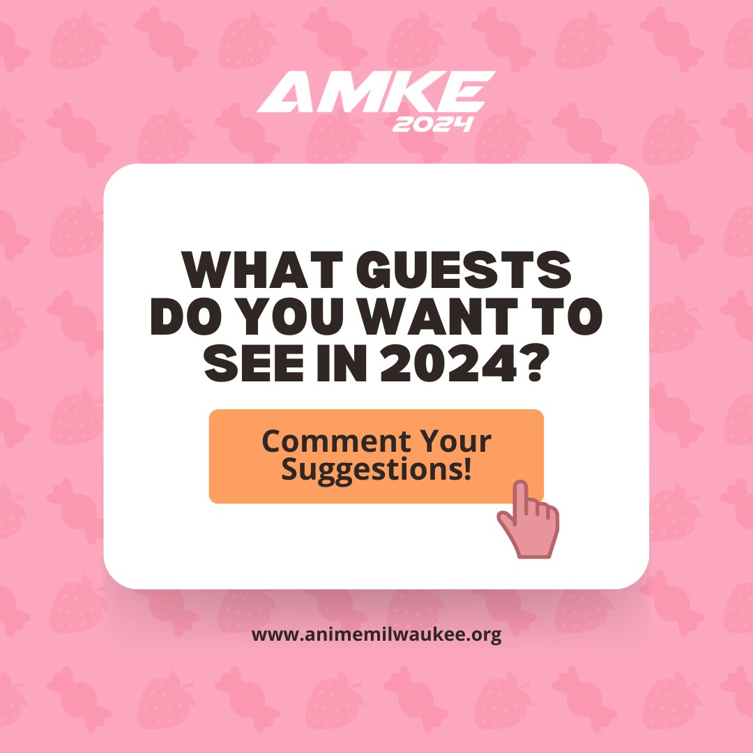 Anime Milwaukee on Twitter " What guests do you want to see at 