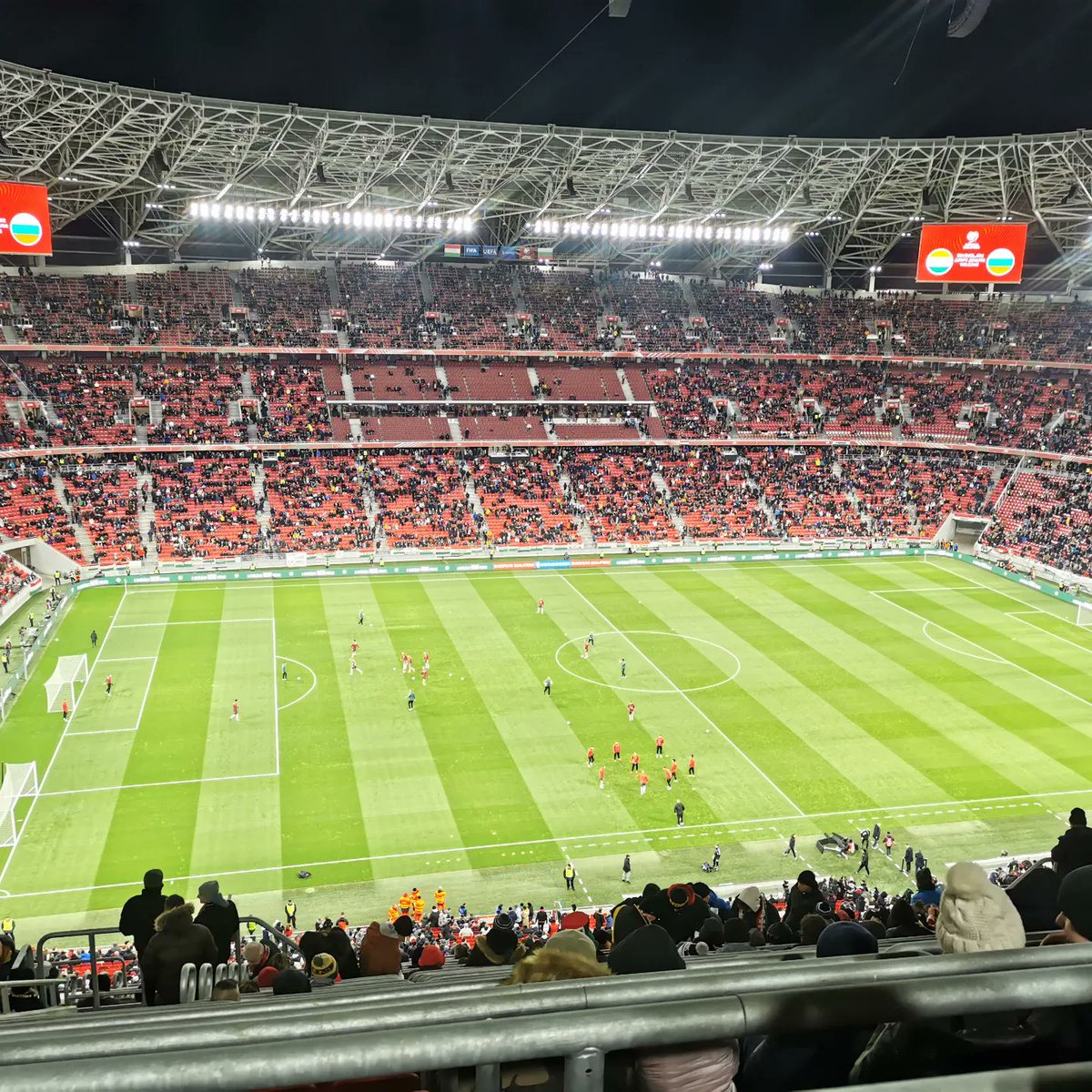 Okristi88's tweet photo. Szép volt fiúk, csak így tovább! ♥️
#hunbul #EURO2024 https://t.co/p1kzevBL6m