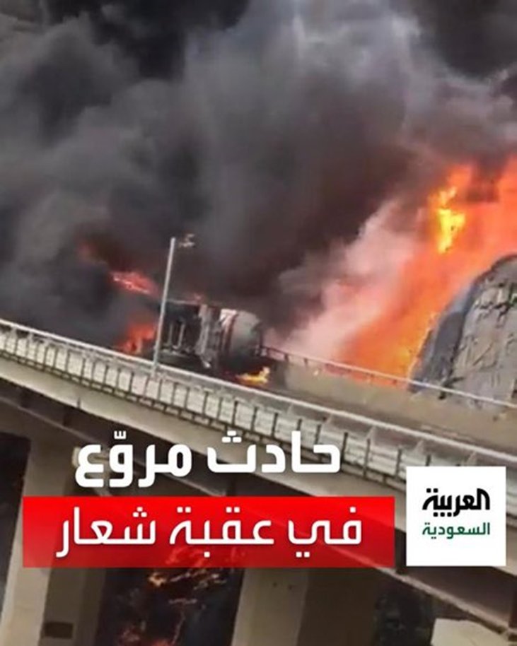 drmohamadalhdla's tweet photo. الحادث المؤسف والمؤلم الذي حدث اليوم في #عقبة_شعار وراح ضحيته حتى الأن وفاة 21 معتمر حرقاً وصابة 29 بعضهم خطيرة يكاد يكون مسلسل طويل ومستمر لطريق من عقود ويفتقد الصيانة المستمرة والأمر الأخر تكرار حوادث الحافلات يقودنا إلى نوعية السائقين وكيف تم اختيارهم حيث اتضح ان بعضهم غير صالح لقيادة هذه الحافلات وعليهم كثيراً من الملاحظات !!