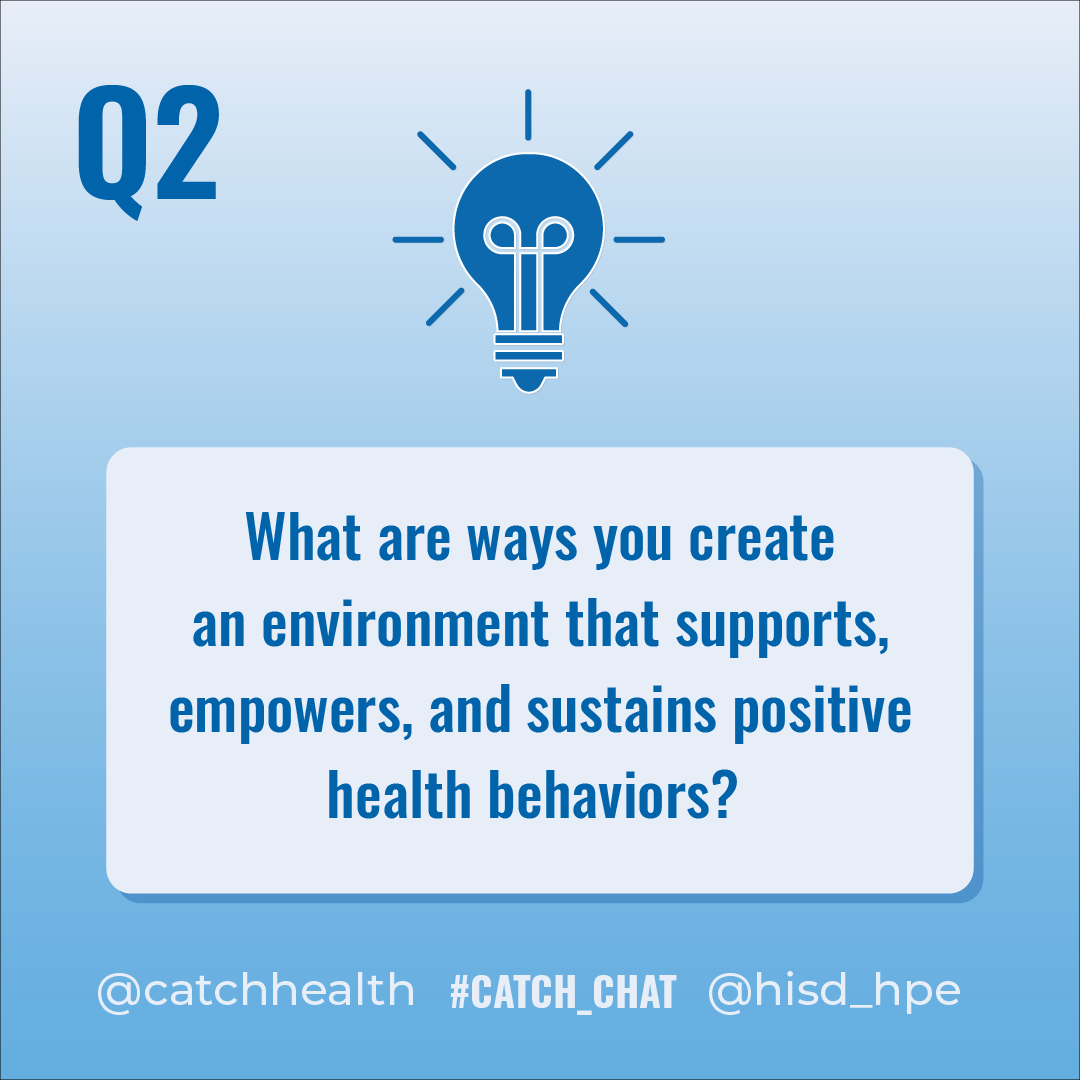 CATCHhealth's tweet photo. Q2. In chapter 5, @dvandusen mentions that according to #SocialCognitiveTheory health behavior is driven by the combination of health knowledge acquisition, development of SEL skills to apply that knowledge and establishment of a socially rewarding environment. #CATCH_CHAT https://t.co/YwY8zbYRQl