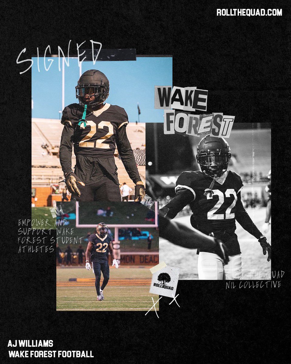 Deacon fans, by subscribing to <a href="/rollthequadNIL/">Roll The Quad NIL</a> , you’re empowering Wake Forest athletes beyond measure. Sign up at RollTheQuad.com