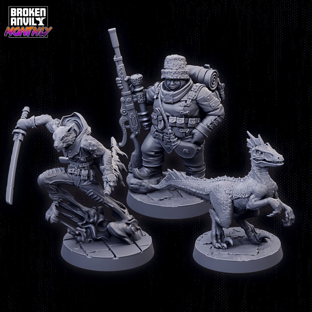 These Patreon models are shipping at the end of the month! Wanna see what all the fuss is about? Join us over on Patreon! 👉 patreon.com/brokenanvil
