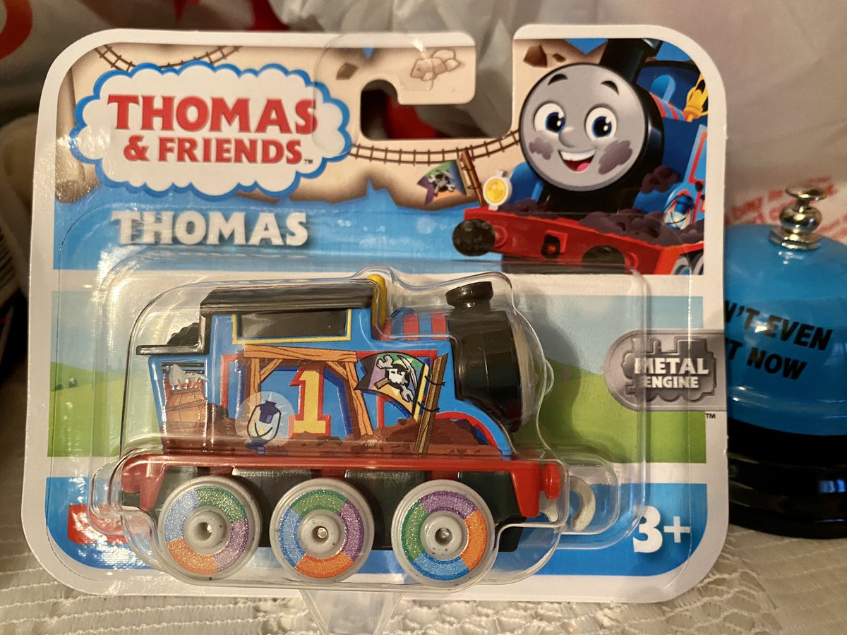 AshleyDeMoss6's tweet image. I found pirate Thomas today! #AllEnginesGo #ThomasAndFriends #PushAlong