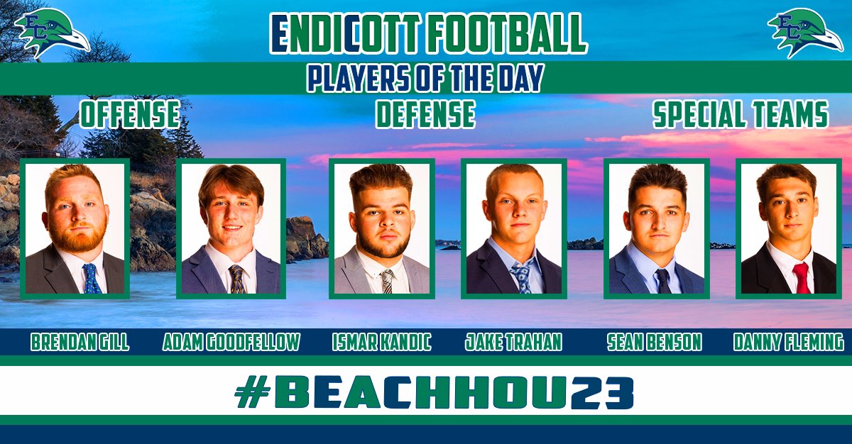 Endicott College Football tweet media