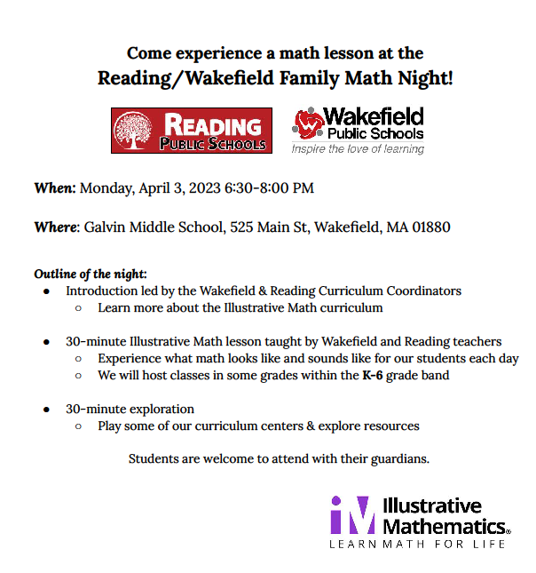 Join us for a Math Family Night! 
readingstem.blogspot.com/2023/03/family… <a href="/MrsMoscaMath/">Lindsay Mosca</a> <a href="/WPSSTEMCoord/">Valerie Drinan</a> <a href="/_RPSchools/">Reading Public Schools</a> <a href="/RPSSchoolComm/">Reading, MA School Committee</a>
