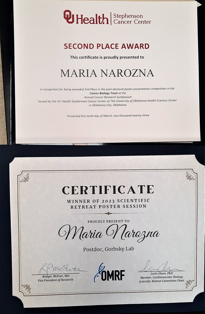Maria_Narozna's tweet photo. Successfully sharing our science from @GorbskyLab ! 🧬🧫🔬 That was a good March😊... https://t.co/ptfhELOSvE