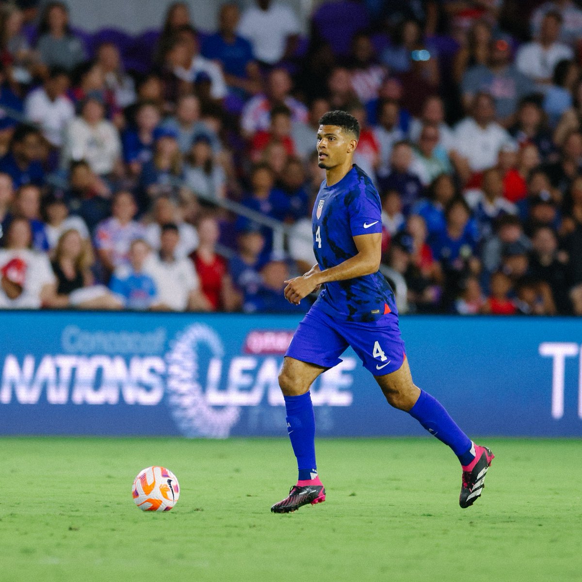 USMNT's tweet photo. After almost 11 months of recovery, @_milesrobinson_ is back. 💙 https://t.co/7E9nanxrHs