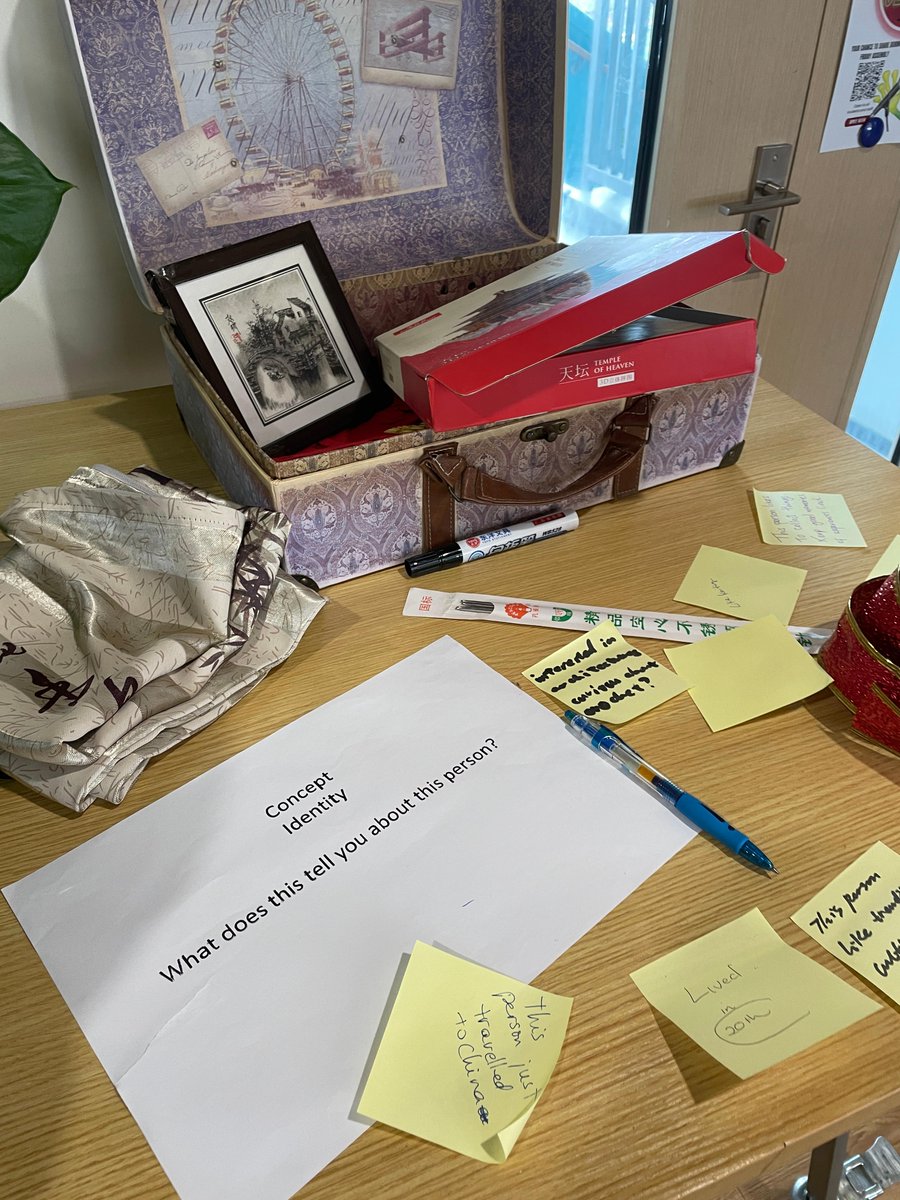 Many concepts can be explored when curating artefacts in a bag that students can touch, wonder and be curious about. Identity Journeys Perspective Culture.... any other ideas? #conceptsinaction