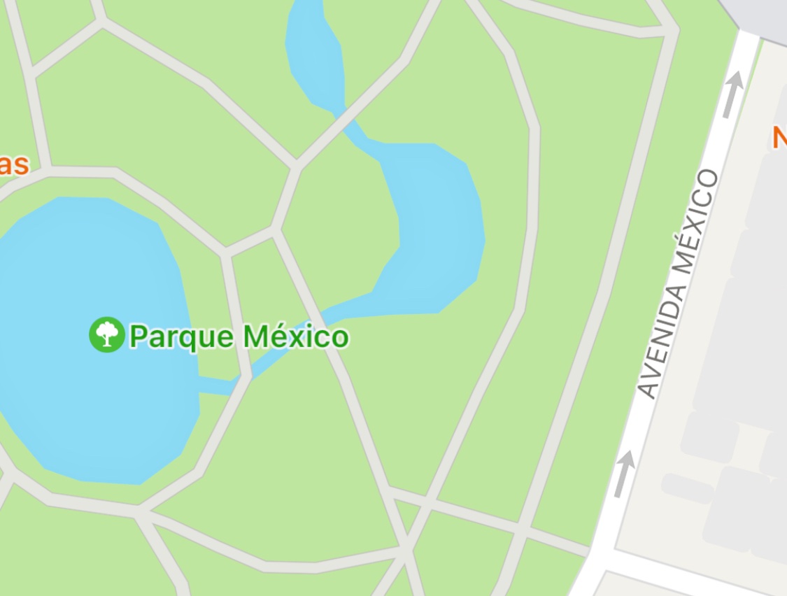 It feels like everything in Mexico is named after somewhere else. The most extreme example recurses *five* levels deep: Parque Mexico, which is on Avenida Mexico, in Ciudad Mexico, in the state of Mexico, in... Mexico.