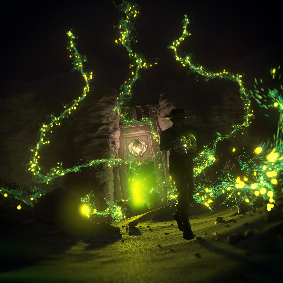 This month, I'm joining the Mardini contest!
A challenge per day, let's go!

Day 27 - ANCIENT.

#Mardini2023 #houdini #sidefx #3d