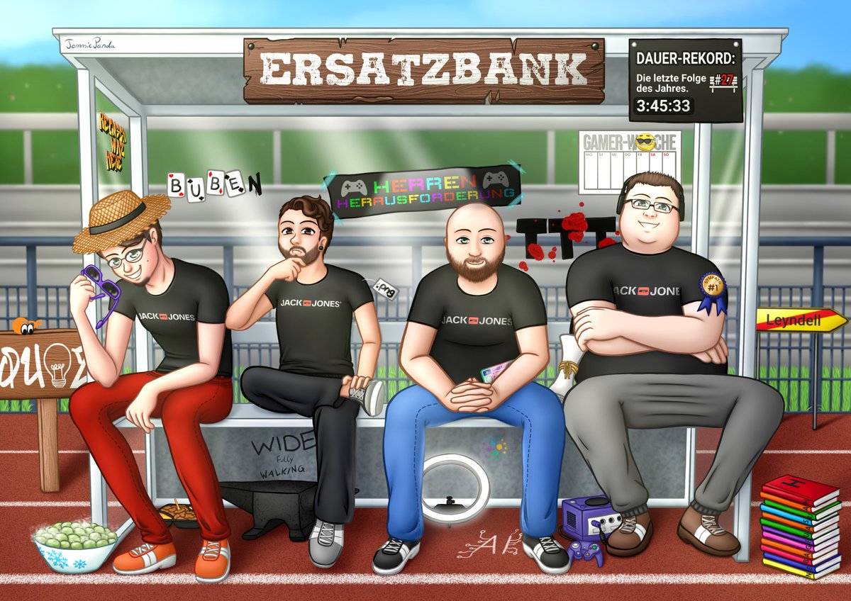 Temmie_Panda's tweet image. 🎉 1 Jahr Ersatzbank! 🎉

Vor einem Jahr ging die erste Folge Ersatzbank online, bzw. die erste in diesem Format. Danke, dass ihr meine Arbeitszeit unterhaltsamer gestaltet, Jungs!

@myFLASHware @FulltimeGamesYT @MythosOfGaming @MAveExplorers