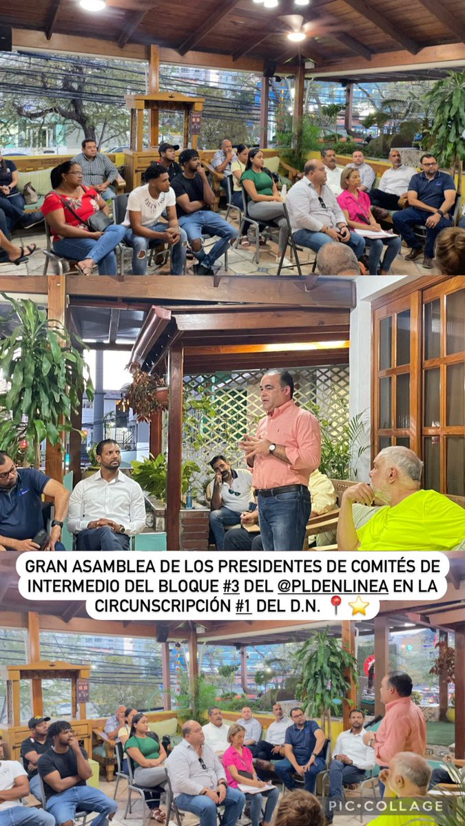 Presidentes Comité de Bases de la circunscripción 1 del Distrito Nacional.
Coordinando trabajos electorales a favor del candidato Abel Martínez y el PLD.
<a href="/AbelMartinezD/">Abel Martínez Durán</a> 
<a href="/Robertdelacruzw/">Robert De La Cruz</a>