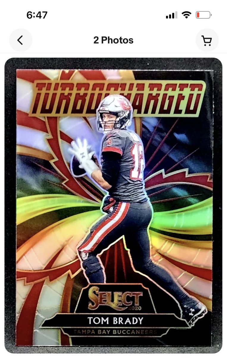 SprtsCrdsWildin's tweet photo. SALE: I sold this Tom Brady card last year for $30. It is an insert card and prism refractor making it pretty rare. With the card containing the , the price was much more high for him than any other player. https://t.co/XJRzufDoWL