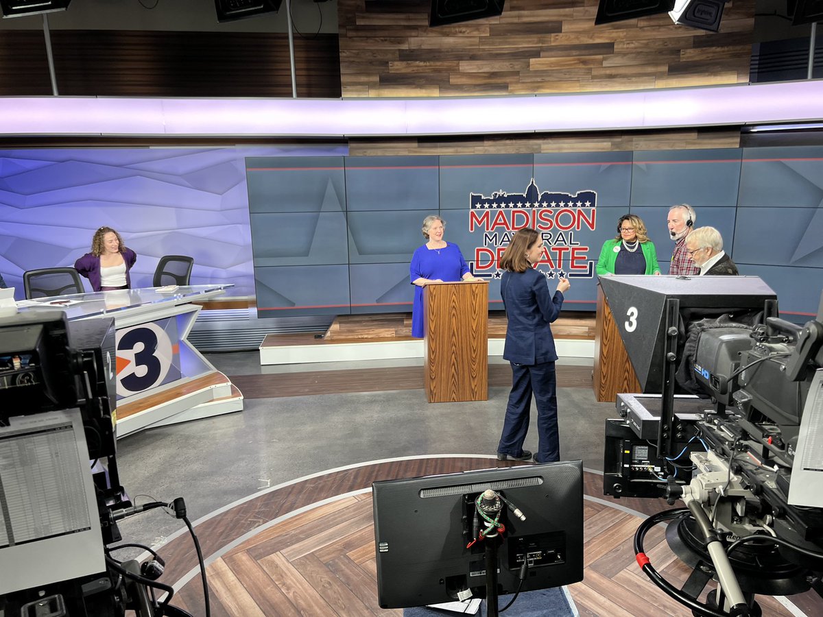 Excited for tonight’s joint <a href="/CapTimes/">The Capital Times</a> &amp; <a href="/WISCTV_News3/">News 3 Now / Channel 3000</a> mayoral debate between <a href="/reyesformadison/">Gloria Reyes</a> and <a href="/SatyaForMadison/">Mayor Satya Rhodes-Conway</a>! Watch starting now at captimes.com or channel3000.com