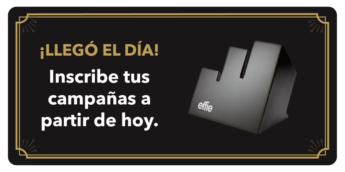 El camino hacia los #PremiosEffie2023 ha comenzado.

No pierdas la oportunidad, inscribe tus casos de éxito.

effie.com.mx