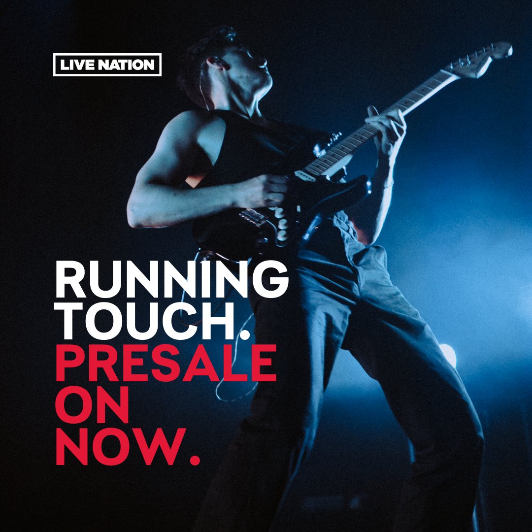 @running_touch's LOST tour is going back to roots and bringing back an intimate touch to his live shows ⚡️ Live Nation presale is live now! → lvntn.com/RunningTouchTi…