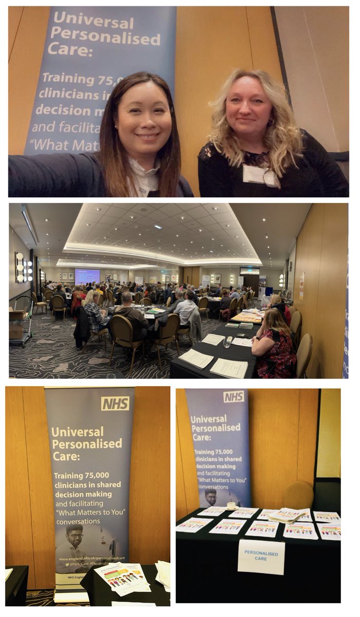 Fantastic to speak about #PersonalisedCare with @JayneHeley
at the #StayingHealthy Health and Wellbeing Conference for #LearningDisabilities @HiltonLeedsCity today. Great work being shared from colleagues from across the country
#nwldastayinghealthy2023