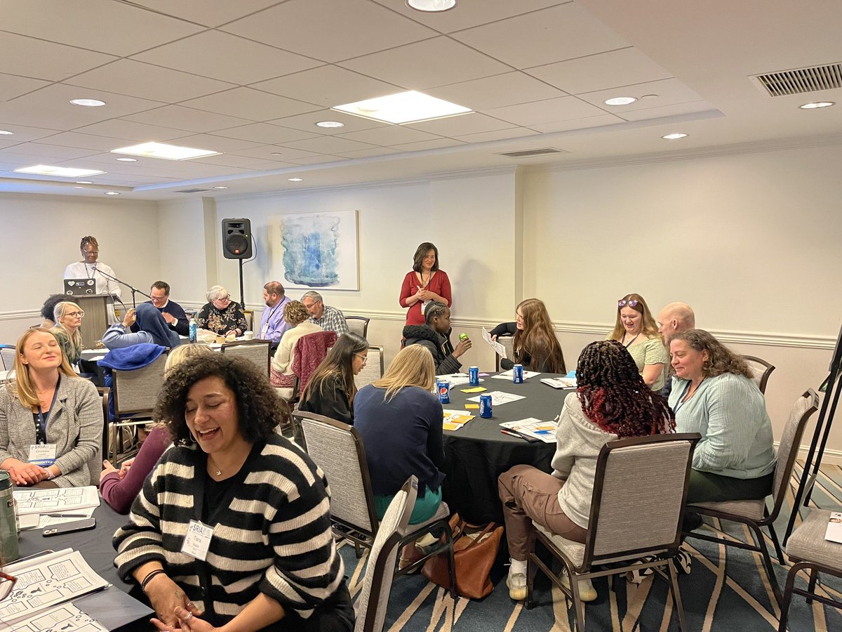 KMThompson24's tweet photo. Reconnecting, recommitting, and redesigning at #SRIA23 https://t.co/lNGSvzgPnG