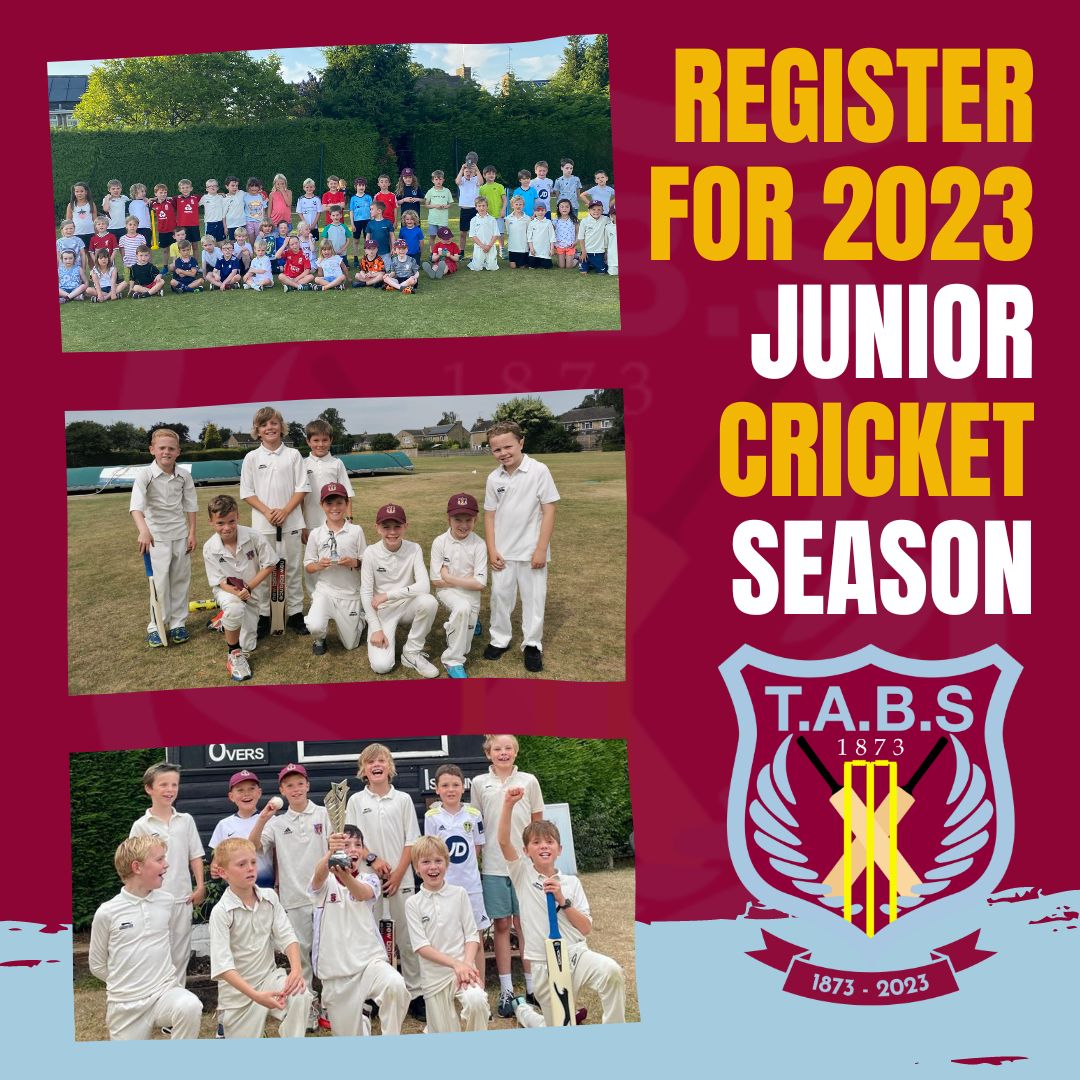 Our 2023 junior cricket season is about to start and it's not too late to register your child to play. We offer coaching / have teams participate from ages 5 upwards. Places are limited, so please register here asap: linktr.ee/tabscricket #Cricket #bostonspa