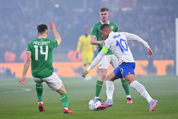 IrishPropaganda's tweet photo. So far, so good 

Brilliant performance vs France so far

COYBIG 🇮🇪💚 https://t.co/pReYvu2uI8