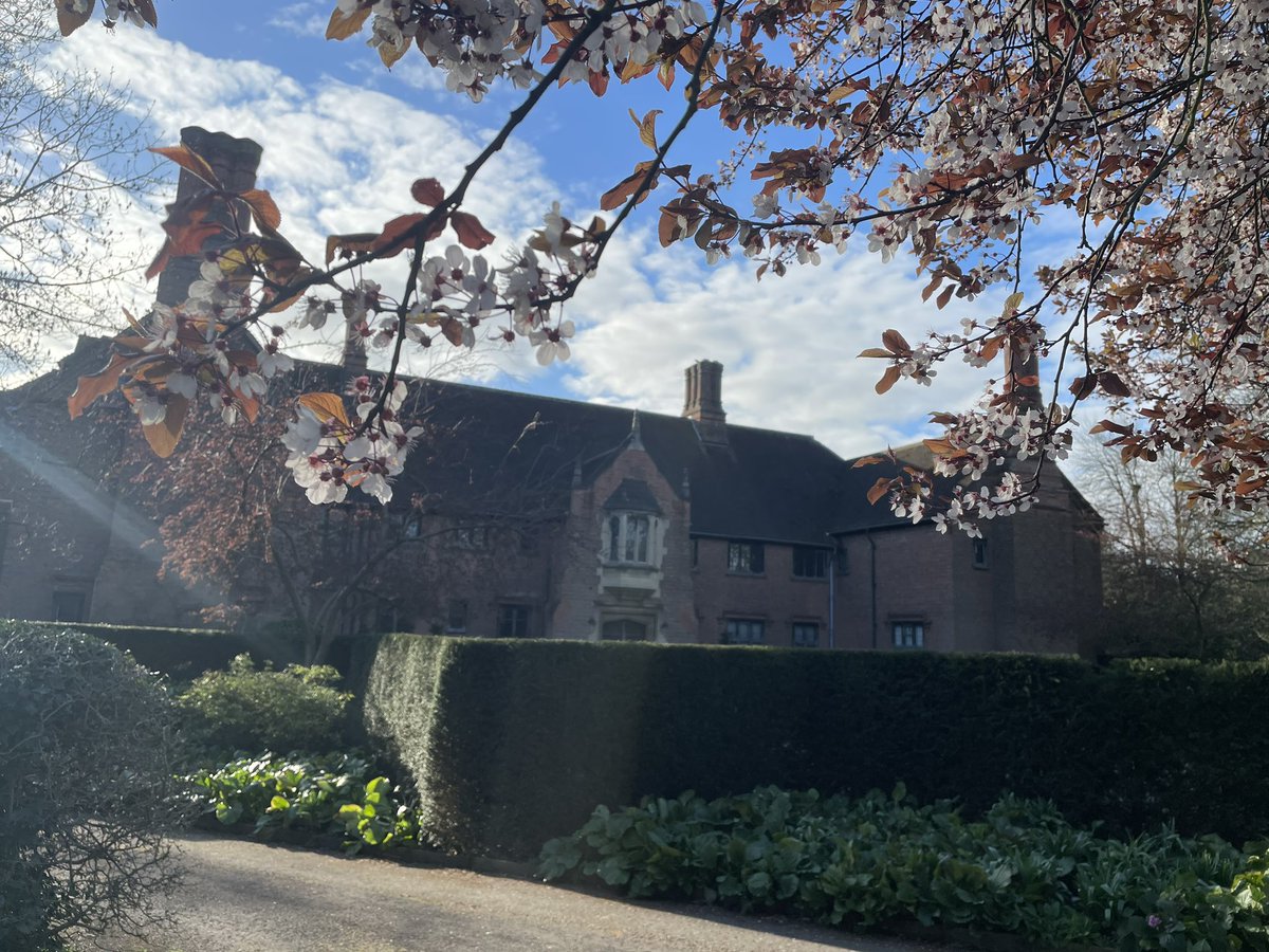 Amazing first day <a href="/nationaltrust/">National Trust</a>. Working from Goddards felt very special.