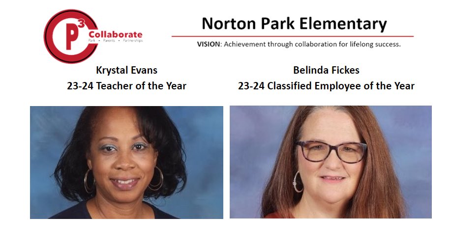 Congratulations to our 2023-23 TOTY and CEOTY, Krystal Evans and Belinda Fickes! Well deserved and you both represent NPK so well!!!