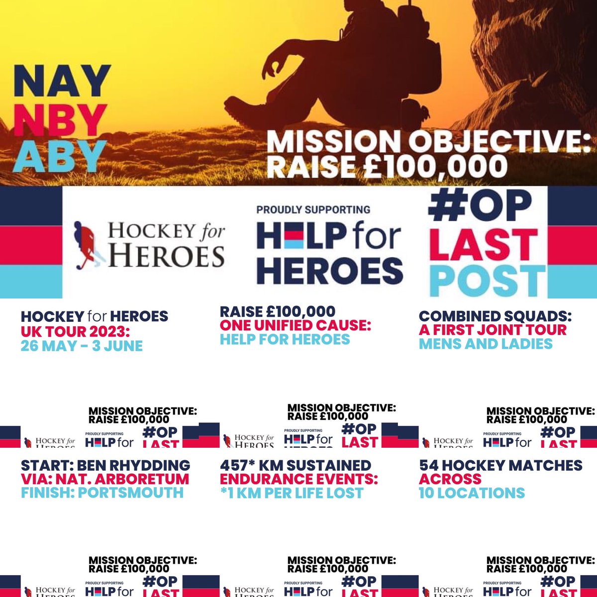 justgiving.com/fundraising/an… 8 WEEKS TO GO! #OPLASTPOST #hockeyforheroes