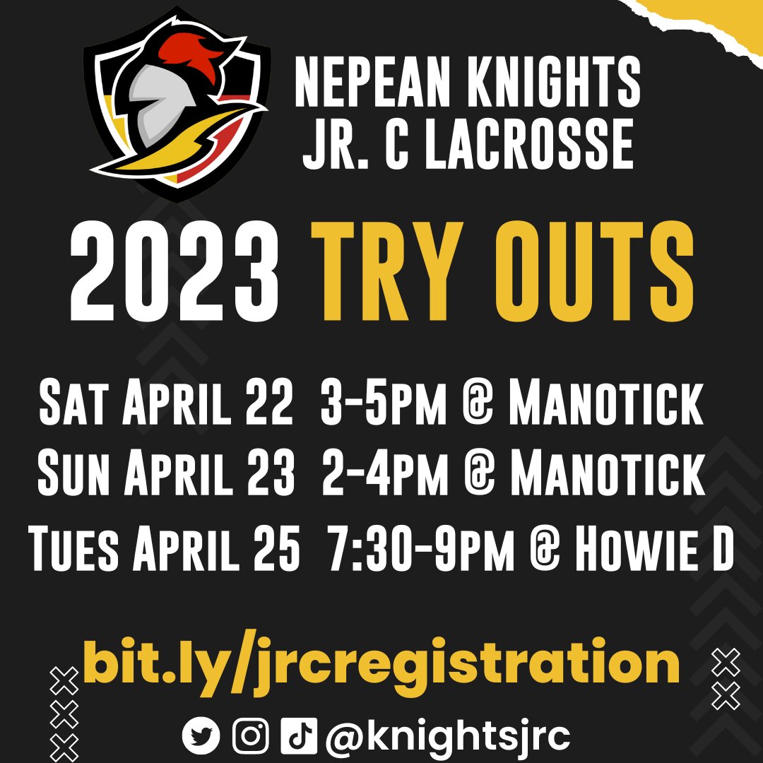 KnightsJrC's tweet photo. It's #TryOutSzn, and we.can't.wait to see everyone again.
A reminder that players MUST be registered for Jr. C and bring a printout (or a digital copy) of proof of registration before hitting the floor for tryouts.
Visit https://t.co/LrnM1xYmSU to register before Apr 22. https://t.co/PqbBLuPTgR